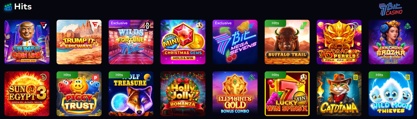 7bit casino best slots